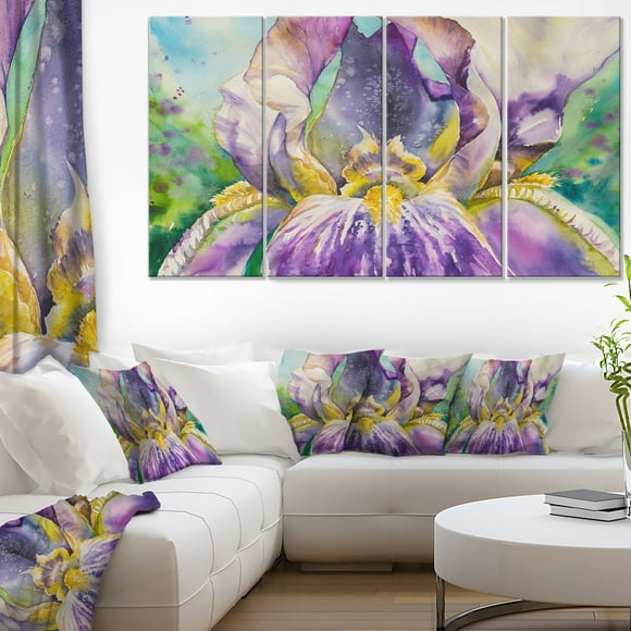 Iris Flower Close up