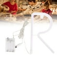 thumbnail image 5 of Slatcetga Cute LED Letter Light Birthday Wedding Party Bedroom Wall Hanging Decorative Light DecorationLetter R, 5 of 8
