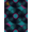 Black Teal Pink, Pattern 7, variant on Design&I 8'x10' Washable Area Rug Cd Record Music Retro Groovy Swirl Border Tapete Redondo Wet Vinyl Refined for King Size Bedroom, Under Bed, Sleek Flatweave Pet Friendly