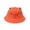 Orange, variant on Kids Hats & Caps Boys Girls Sun Sun Hat for Outdoor Play Bucket Style for Toddlers & Babies Easy Care Gray One Size