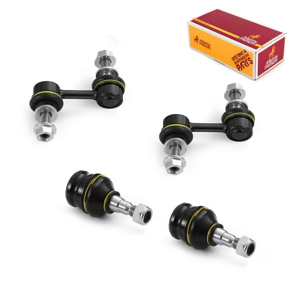Metrix Premium Chassis Parts - 4 PC L/R Front Sway Bar Stabilizer End Link & L/R Front Lower Ball Joint Kit Fits 16-17 Subaru Crosstrek, 15-21 WRX, 15-21 WRX STI, K750084, K9513
