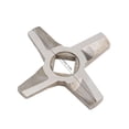 thumbnail image 5 of YAHHU Universal Stainless Steel Meat Grinder Blades Replacement Knife Cutter, 2.2 x 2.2 Inches / 5.5 x 5.5 cm Size #8 Flat Blade for Grinders, 2-Count Pack, 5 of 9