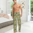 thumbnail image 4 of PISONIC Funny Mens Pajama Pants Lounge Men's Pajama Bottoms Soft Sleep Pants With Pockets Drawstring, 4 of 7