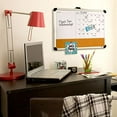thumbnail image 2 of The Board Dudes CXP65 17 X 23 Inch Magnetic 3 In 1 Dry Erase Cork Calendar Board, 2 of 4