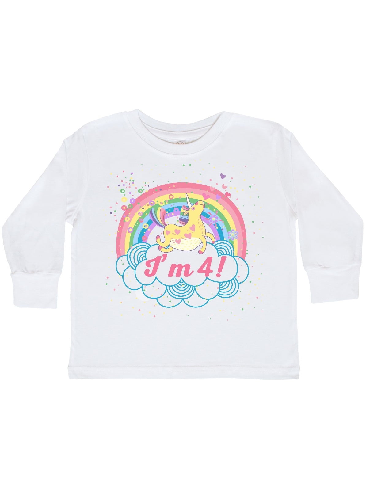 4th birthday unicorn shirt