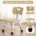 thumbnail image 3 of Eastvita ' Table/Chairs Set - Toddler-Height Adjustable Desk with Graffiti Desktop/4 Seats, 3 of 4