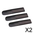 thumbnail image 1 of Paquete de 2x 3 Cañas de Resina de Fuerza 2,5 para Saxofón Alto Eb Negro Hugo, 1 of 10