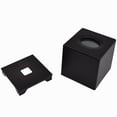 thumbnail image 4 of Yesbay Tissue Box Cover Square Tissue Box Holder ,Oval Opening Decorative Tissue Storage Cube Vanity Countertop Bedroom Dresser Office Paper Dispenser, 4 of 9