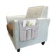 thumbnail image 2 of Grey Remote Control Holder Non-Slip Couch Sofa Chair Armrest organizer with 5 Pockets Armchair pocket, 2 of 5