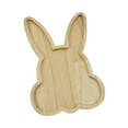 thumbnail image 2 of deevoka Cheese Board Decorative Easter Bunny Serving Tray for Restaurant Home Easter, 2 of 9