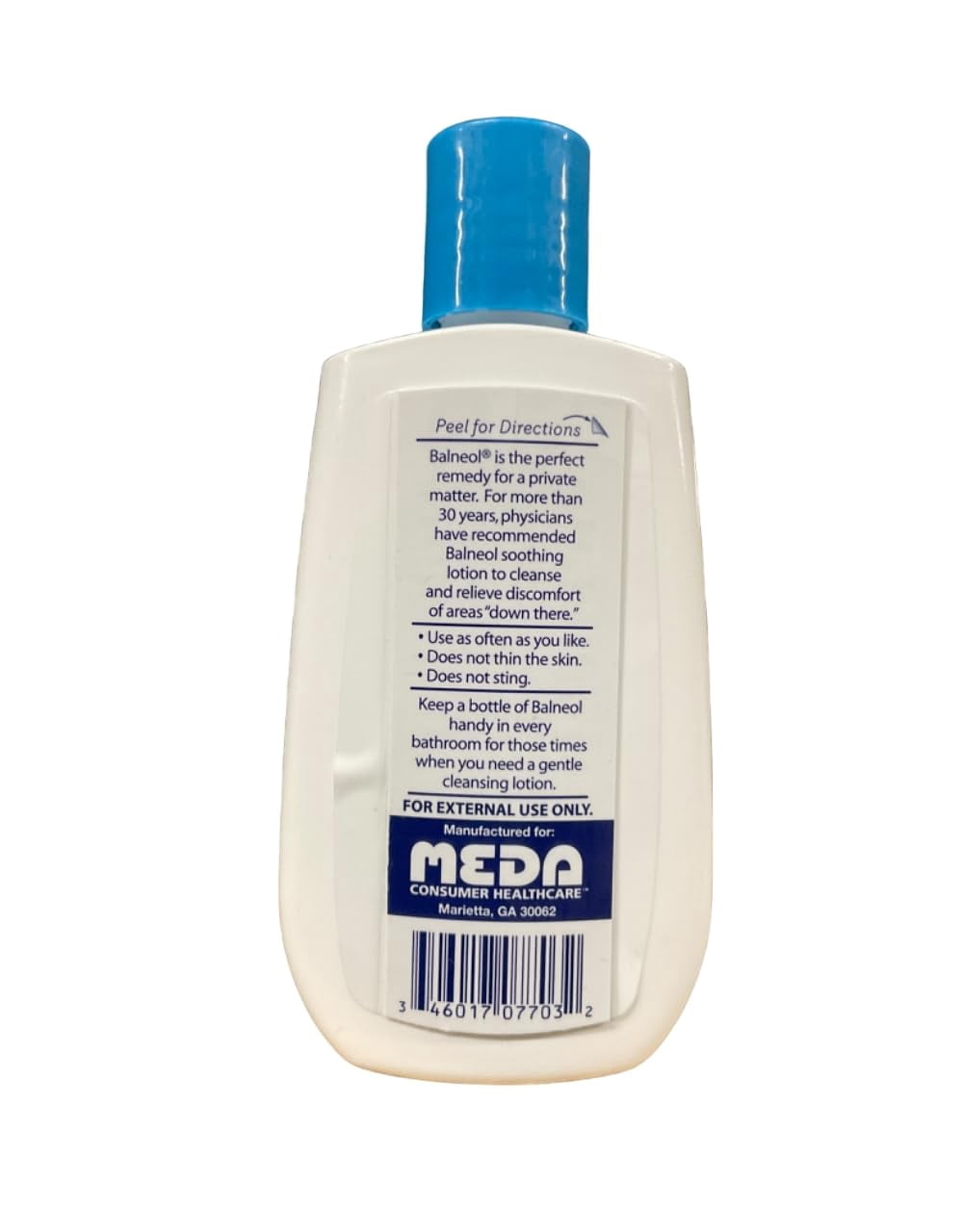 Balneol Hygienic Cleansing Lotion Bottles, 3 Fl Oz (Pack of 6) C2