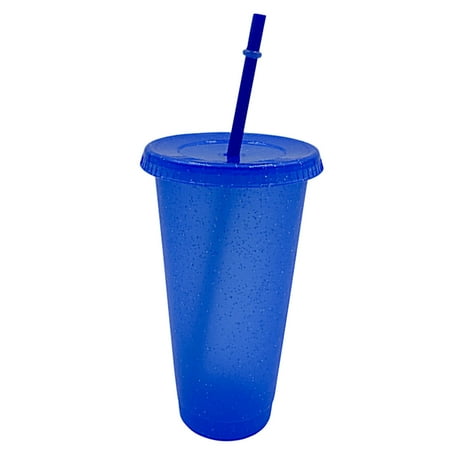 

Home Decor 2PC Reusable Sequined Glitter Cups With Lids Straws Tumblers Cup For Adults And Kids Room Decor Wall Bedroom Bathroom Kitchen Living Room Party Decorations