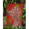thumbnail image 3 of Carolines Treasures SC9755GF Redbone Flocons de Neige Rouges Drapeau de Vacances Jardin Taille, 3 of 3