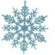 thumbnail image 1 of Polvo De Brillo Copo De Nieve Adornos De Navidad Árbol De Navidad Decoración Fiesta Boda Diy Decoración Del Hogar 12 Piezas 10 Cm Sweethay HA041514-01, 1 of 6