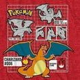 thumbnail image 2 of Pokemon Big Boys Charizard Short Sleeve T-Shirt - Pokemon Gotta Cath 'EM All Group T-Shirt, 2 of 6