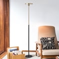 thumbnail image 4 of Redondo Torchiere Floor Lamp - Matte Black Dimmer Switch, 4 of 9