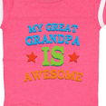 thumbnail image 4 of Inktastic My Great Grandpa is Awesome Grandkid Boys or Girls Baby Bodysuit, 4 of 5