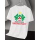 thumbnail image 3 of Camiseta estampada de fiesta navideña de Nakatomi Corporation 1988, informal, de cuello redondo y manga corta, de punto ligeramente elástico, para adultos, ideal para el verano., 3 of 8