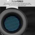 thumbnail image 2 of 7.1 Sound Effect Stereo Headphone Comfortable LED Headset With Mic For PC Laptop Videogames No.1, 2 of 8