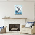 thumbnail image 3 of Stupell Industries Splashing Marine Whale Animals & Insects Painting Black Framed Art Print Wall Art, 24 x 30, 3 of 9