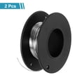 thumbnail image 3 of Uxcell 2Pcs 24 Gauge Nichrome 80 Cr20Ni80 Heating Resistance Wire 16ft High Temperature for Electronic Components Repairing, 3 of 6