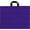Purple, variant on InfinitePack Large Black Arrows Purple 20"x15"(60pcs) Thank You Merchandise Bag with Loop Handle, Boutique Bag with 3" Bottom Gusset, Glossy Bag for Grocery, Shopping, Business, Clothing, Trade Shows