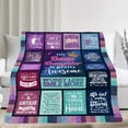 thumbnail image 2 of LHSHID Bonus Daughter Gifts Blanket Stepdaughter Gifts from Stepmom Stepdad Gifts for Bonus Daughter Gifts for Stepdaughter Blanket Bonus Daughter Birthday Gifts Throw Blanket 40"x50", 2 of 7