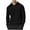 #186-Black, variant on Donemore Men Solid-Color Knitted Elastic Sweater Zipper Long Sleeve High-neck Lapel Turtleneck Sweater