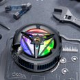 thumbnail image 4 of Digital Display Phone Radiator with Back Clip Universal Semiconductor Cooling Fan Magnetic Cellphone Cooling Heatsink Multicolor, 4 of 4
