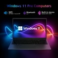 thumbnail image 4 of 16'' Laptop Computer,AMD Ryzen 3250U,8GB RAM, 512GB SSD,Backlit Keyboard,Windows 11 Pro, 4 of 9