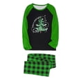 thumbnail image 3 of Family Christmas Pajamas High-quality Matching Family Outfits Santa's Tree Pattern Christmas Pjs for Family, Perfect for Christmas Photos & Holiday Celebrations, Sizes for All, 3 of 3