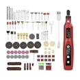 thumbnail image 1 of de herramientas rotativas inalámbricas, mini juego de amoladora eléctrica Taladro eléctrico de grabado para pequeños proyectos y - Rojo 174PC Sunnimix tallador rotatorio eléctrico, 1 of 8