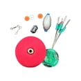 thumbnail image 2 of Outdor Complete Bobber And Rig With Assorted Floats Weights Hooks For Freshwater Saltwater Angling, 2 of 5