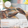 thumbnail image 2 of Deer Comforter Set California King Size, Vintage Wildlife Rustic Soft Bedding Set for Man Woman, 4 Pieces Duvet Cover Set with Fitted Sheet, 2 Pillowcases, 2 of 12