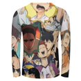 thumbnail image 3 of Haikyuu Characters Men's Long Sleeve T Shirt 3D Printed Fashion Tee Shirts Top Soft Comfortable Daily Shirt, 3 of 6