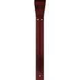 thumbnail image 3 of Ekena Millwork 2"W x 16"D x 16"H Traditional Steel Bracket, Hammered Bright Red, 3 of 13