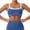 R14-Blue, variant on Womens Camisole Tank Tops Cropped Workout Tops Fashionable Casual Sleeveless Shoulder Straps Yoga Top With Built In Bra Support Trendy Tank Tops