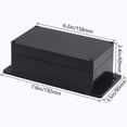 thumbnail image 2 of Caja de conexiones eléctricas Zulkit IP65 impermeable ABS 16x9x6 cm, 2 of 8