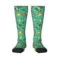 thumbnail image 2 of Picia Women Crew Soft Moisture-wicking Socks Funny Animals in Jungle Pattern Design Cotton Socks, One Size fit All, 2 of 4