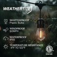 thumbnail image 2 of Luces de Cadena Brightech Ambience Pro 32 m 34 Bombillas Blanco Suave, 2 of 6
