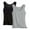 Gray, variant on Womens Tank Tops with Built in Bra 2025 Summer Casual Sleeveless Padded Sports Workout Yoga Gym Undershirt 2 Pack
