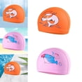 thumbnail image 1 of Gorro de natación elástico Baoblaze Estampado animal Naranja, 1 of 8