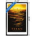thumbnail image 3 of NASA - Titan Travel Poster Wall Poster, 22.375" x 34" Framed, 3 of 6