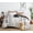 Brown-California King, variant on King Size Grey and Black Reversible Aztec Bedding Set