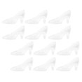 thumbnail image 3 of 24Pcs Decorative Desktop Decors Transparent Shoes Delicate Shoe Decors, 3 of 9