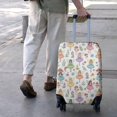 thumbnail image 3 of Colorful Fairy Flower Pattern Luggage Cover Fashion Suitcase Cover Baggage Covers Fit 25-28 Inch Luggage (Go Travel), 3 of 5