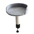 thumbnail image 4 of koolsoo Lit pour Chat de Bureau Stable Gain de Place Robuste Confortable Lit pour Animaux Hamac Rond Gris, 4 of 9