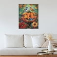 thumbnail image 4 of Strange Pumpkin ,Thanksgiving Day Art Poster Canvas- Perfect for Wall Artrations, Dining Room Decor, Bedroom Art, Wall Decor Living Room, Wall Art, Frameless 20x30inch, 4 of 7