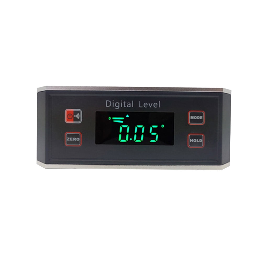 BQBQERT Digital Finder Protractor Gauge Inclinometer with Base/0~360 Degree