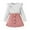Pink, variant on Futezty Toddler Boys Girls Clothes Fall Winter Outfit Sets, Kids Outfits Sets Flying Sleeve Round Neck Cute Elastic Waist 6 12 18 24 Months 2T 3T 2 PC Everyday